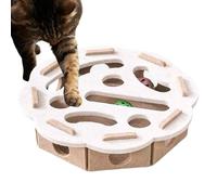 Générique Cat Puzzle Toys | 30x30x7.5cm Pet Supplies Fun Play, Healthy Playtime Assurance Cat Puzzle Box Game, Interactive Felt Maze for Indoor Outdoor Home Garden Backyard Exercise Patio Balcony