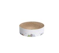 Générique Cat Scratching Board, Grand grattoir Rond en Carton ondulé résistant à l'usure, Jouet Anti-déchirure,for Cats(Medium Snow Mountain (Within 5kg) 36cm)