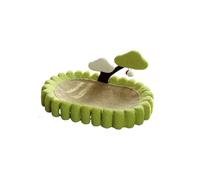 Générique Cat Scratching Board, Griffoir for Chat, nid intégré, Lin, ne perd Pas Ses Poils, Durable, Grand Bassin Ovale, Griffes, pourriture, Rond,for Cats