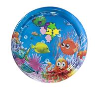 Générique Cat Sensory Water Mat, Cartoon Water Pad for Pets and Babies, Cool Fun Play Mat, Waterbed for Playing and Sleeping, Home and Outside Entertainment for Small, Medium, Large