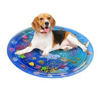 Générique Cat Sensory Water Mat, Cartoon Water Pad for Pets & Babies, Fun Cooling Play Mat, Waterbed for Small, Medium, Large Kittens & Puppies, Indoor & Outdoor Entertainment