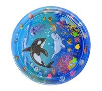 Générique Cat Sensory Water Mat, Water Sensories Mat Cats, Cartoon Pad Pets, Cool Fun Playing Sleeping Waterbed, Home, Outside Entertainment, for Small to Large Kitten, and Puppy, 39.37x39.37 inches