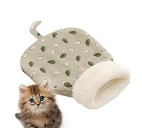 Générique Cat Sleeping Bag, 12.6x19.69x16.93 inches Warm and Cozy Cat Bed, Soft Kitten Cave Nest, Snuggle Sack for Pets (Comfortable & Plush), for Sleeping & Lounging