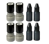 Générique Cat Stamps Set, Self Inking Cute Stamp, 2 inches Black Ink Cat Shaped Stamp with Compact Build, Craft Tool with Long Lasting Ink, Classroom Home Office Studio Party Favor Accessory