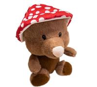 Générique Cat Stuffed Animal, Cute Soft Mole Plush Toy, 13.78x11.81 inches Cartoon Doll Gift, Cuddly Companion Kids, Adorable Birthday Favor, Perfect for Girls, Boys, Family, Friends