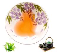 Générique Cat Tea Cup - Ceramic, 50ml Hand Painted Floral Teacup | Decorative Brewing Cup For Loose Leaf, Beverage, Home, Office, Kitchen, Garden, Family