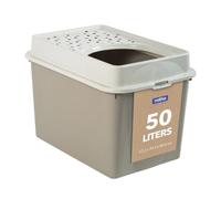 Maison de toilette TOP 50l - Cappuccino PP Recycle - 57,2 x 39,3 x 40,4 cm