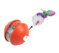 Générique Cat Toy Ball, Automatic Interactive Pet Ball, Smart Motion Activated, Quiet Rolling Design USB Rechargeable Ideal for Indoor Outdoor Exercise and Playtime, 1.97x1.97 inches