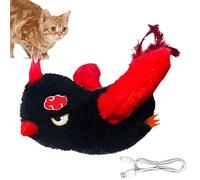 Générique Cat Toy Bird, Interactive Chirping Bird Toy with 3 Modes, Electric Motion Teaser for Cats, Intelligent Sensor Pet Midget for Indoor Play, Bedroom, Study Room, Design, 8.66x7.09x4.72 in