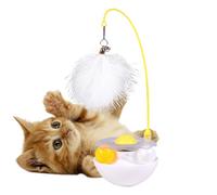 Générique Cat Toy Wand, Interactive Ball, 3.54x2.56x6.3 inches Mental Stimulation, Training Exercise, Compact Lightweight Design, Ideal for Indoor, Outdoor, Travel, Hunting, Climbing Play