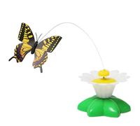 Générique Cat Toys, Electric Teaser, Realistic Design 360° Rotation Fluttering Motion Engaging Stimulating Lightweight Build, Interactive Toy for Indoor Cats, 3.15x2.2x2.2inches