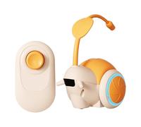 Générique Cat Toys Interactive, Remote Control Teaser, Indoor Pet Play, Small Big Cats, Cats Exercise Fun for Indoor, Interaction Playtime with Pets, Electric Cat Toy for Moving Entertainment