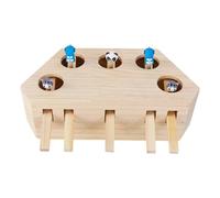 Générique Cat Toys Scratching, Whack Game Interactive Cat Scratch Toy, Wooden Cat Exercise and Enrichment Toy with 5 Holes, Fun Cat Scratcher Game for Active Play and Engagement