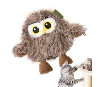Générique Cat Toys Stuffed Animals, Soft Kitten Sound Toys, Portable Pet Accessories, Sturdy Cute Plush Doll for Boredom Relief and Interactive Play, 5.51x4.72 inches
