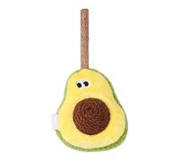 Générique Cat Toys with Catnip, Avocado Shape Ball, Interactive Chewing Toy, Kitten Teething Exercise, Pet Playtime Supplies, 3.54x2.36x7.48 inches, Indoor Cat Entertainment