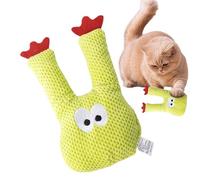 Générique Cat Toys with Catnip, Plush Cactus Design Chew Toy, Enrichment Game for Kicking and Biting, Boredom Buster, Interactive Pet Supplies, Cats Various Sizes
