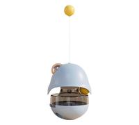 Générique Cat Treat Dispenser, Interactive Training Ball Toy, 4.02x3.62x9.68 inches Compact Portable Convenient Sturdy Treat Feeder with Catnip Balls for Brain Stimulation and Slow Feeding