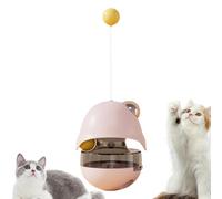 Générique Cat Treat Dispenser, Interactive Training Ball Toy, Cat Treat Feeder Toy, Catnip Balls for Cats, Intelligent Cat Toy, Interactive Cat Treat Toy, Smart Feeding Toy for Cats,