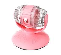 Générique Cat Treat Dispenser Toy - Beer Barrel Slow Feeder Puzzle Ball | Interactive Rolling Food Toy for Kitten Mental Stimulation, Enrichment, and Indoor Feeding Game