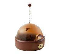 Générique Cat Treat Dispenser Toy - Electric Smart Interactive Puzzle, 5-Star Automatic Kitten Exercise Toy for Training & Slow Feeding, Portable Interactive Snack Game for Home & Travel