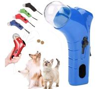Générique Cat Treat Launcher Gun, Interactive Cat Treat Shooter Gun, Fun Handheld Cat Treat Dispenser Toy, Pet Treat Launcher & Dispenser, Cat Dog Exercise Toy (Blue)