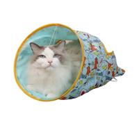 Générique Cat Tunnel Bag - Cat Play Tunnel,Interactive Creative Foldable Pet Toy for Play Indoor Home Exploration Keeping Entertained Encouraging Exercise Exercise Kitten