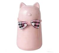 Générique Cat Urn, Handmade Ceramic Cremation Urn for Cat Ashes for Indoor and Outdoor (White-2)