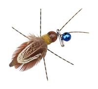 Générique Cat Wand Attachment Toys, Interactive Feather Toy, 2.76x0.59x0.59 inches Firefly-Shaped Chewing Tools, Stress Relief, Pet Playing Supplies for Indoor Kittens,Exercise and Bonding