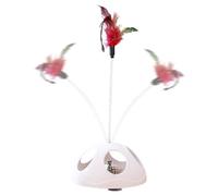 Générique Cat Wand Toy, Suction Cup Cat Plaything with Spring 6.42x4.09x4.09 inches, Interactive Pet Accessories for Window, Hunting Training, Home Play, Perch Exercise, and Boredom Relief
