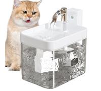 Générique Cat Water Fountain | Automatic Pet Water Dispenser | Indoor Pet Water Fountain, Silent Pump Drinking Fountain, Dog Water Dispenser, Cat Drinking Fountain, 1.5l Water Fountain for Cats