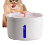 Générique Cat Water Fountain, USB Plug-in Water Dispenser, Large Capacity Cat Fountain, 2.6L Cat Drinking Fountain, Two Water Dispensing Modes Fountain, Cat Fountain for Bedroom,