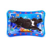 Générique Cat Water Mat, Interactive Pet Toy, 8.66x7.87in Cool Comfort Thickened Marine Design, Cat Cooling Mat, Ideal for Cleanliness Or Fun Activities and Relaxation at Home