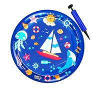 Générique Cat Water Mat, Sensory Play Cushion, Pet Cooling Pad, Interactive Splash, 39.37 inches, Sturdy Non Toxic Material, Great for Pool, Playground, Indoor, Outdoor, Gym Use