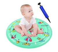 Générique Cat Water Sensory Play Mat, Pet Cooling Cushion, 39.37 inches Interactive Outdoor Indoor Water Playground, Splash Pad for Gym, Backyard Poolside Playtime Enrichment, Cats, Pets