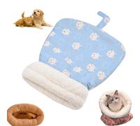 Générique Cat Winter Sleeping Bag, Cat Sleeping Bag, 360°Wrap Comfortable Pet Snuggle Sack, Soft Plush Large Cat Sack Self Warm Cat Bed for Dog, Cat, Winter Warm Sleeping Bag, Plush Soft Pet Bed (F)
