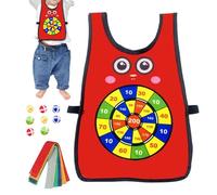 Générique Catch Ball Set - Fabric, Throw Catch Game, Washable Lightweight Design | Soft Target Vest and Balls, Kids Ball Toy, Outdoor Toss Game for Lawn Play, School PE, Park Games, Beach Activity