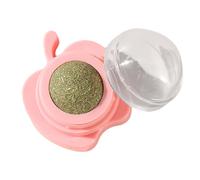 Générique Catnip Ball Mount | Cats Lick Kitten Chew - Cat Wall Decoration, Playing Chewing Cleaning Teeth Toy Treats Balls for