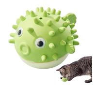 Générique Catnip Balls That Stick on Wall, Wall-Mounted Cat Lick Ball, Interactive Teeth Cleaning Toy, Rotating Edible Treat, Ideal for Kittens, Small to Large Cats, Indoor Entertainment