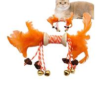 Générique Catnip Chewing Toys, Interactive Toy, Colorful Kittens Plaything Bell with 8.27 inches, Fun Pet Entertainment for Bite Resistant, Wear Resistant, Engaging Cat Activity, and Indoor Kitten