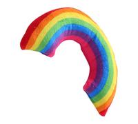 Générique Catnip Toy for Cats, Rainbow Pillow Chew Toy, Colorful Teething Toys for Kittens and Cats, Soft Cat Teaser Toys for Indoor Play and Pet Supply Fun, 5.71 inches, 1 Piece
