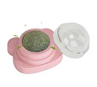 Générique Catnip Toys Balls - 5.5x6.5x4cm Rotatable Kitten Wall Toy,Playing Catnip Balls, Cat Licking Toy, Pet Chewing Catnips Ball for Cats, Interactive Kitten Play, Cat Exercise