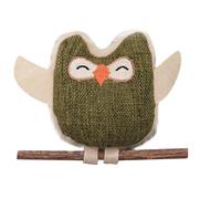 Générique Catnip Toys, Cat Chew Toy with Feather, 4.72x1.18in Interactive Owl Doll Balls, Portable Oral Teeth Health Support, Enrichment Play Ball for All Breeds, Boredom