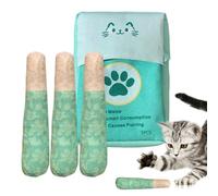 Générique Catnip Toys Cats, 3 Pieces Safe Teething Relief, Interactive Funny Chew Toys with Flapping and Scratching Design, Kitten Play and Stimulation for Indoor Outdoor Home, for Training Exercise