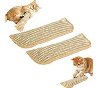 Générique Catnip Toys for Indoor Cats,Sisal Scratching Pad,Bite Resistant Kitten Teething Toys,Cat Toys Pack of 3,Interactive Cat Nip Kicker Toy for Anxiety Relief (2*Small)