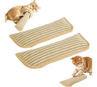 Générique Catnip Toys for Indoor Cats,Sisal Scratching Pad,Bite Resistant Kitten Teething Toys,Cat Toys Pack of 3,Interactive Cat Nip Kicker Toy for Anxiety Relief (Small+Large)