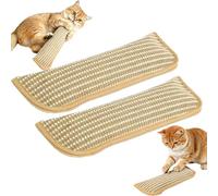 Générique Catnip Toys for Indoor Cats,Sisal Scratching Pad,Bite Resistant Kitten Teething Toys,Cat Toys Pack of 3,Interactive Cat Nip Kicker Toy for Anxiety Relief (2*Large)