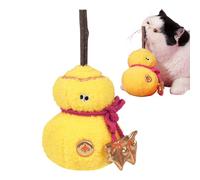 Générique Catnip Toys, Gourd-Shaped Cat Scratching Plaything, Catnip Stuffed Doll, Kitten Cleaning and Sharpening Plush for Interactive Indoor Exercises. Cats Activity, Healthy Claws