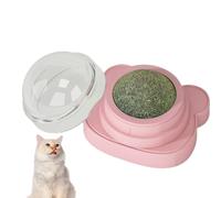 Générique Catnip Wall Balls - 2.17x2.56x1.57 inches Lickable Rotatable Design, Natural Silvervine Blend, Cat Licking Toy, Kitten Chew Accessory | Knotweed Gall Ball for Small Medium Large Cats