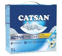 générique CATSAN - Litière Active Fresh pour Chat 5L - Lot De 2
