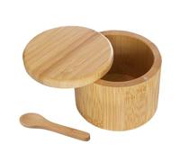 Générique Cave à sel en bois, pot de sel en bois - Senteur de cave d'assaisonnement, Pot d'assaisonnement en bois, boîte à sel pour comptoirs de cuisine garde-manger